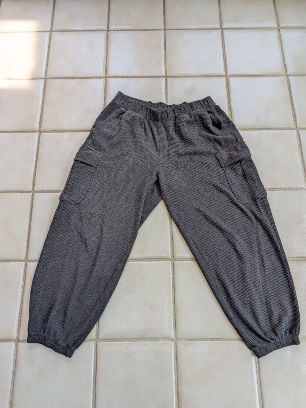 Aerie Waffleknit Cargo Joggers